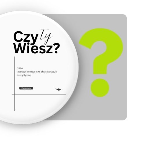 Grafika edukacyjna o audycie energetycznym w Tczewie, który pomaga obniżyć zużycie energii i koszty utrzymania budynku.