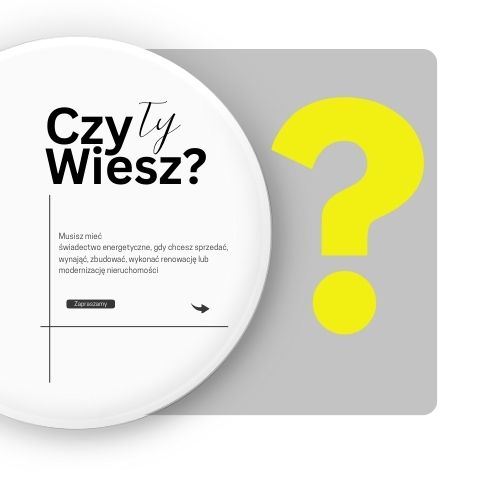 Ilustracja pokazująca, że świadectwo charakterystyki energetycznej w Tczewie jest ważne przez 10 lat i potwierdza efektywność budynku.