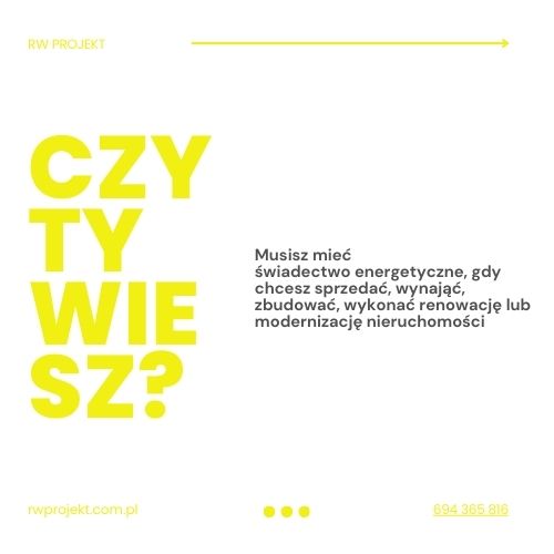 Ocena efektywności energetycznej nieruchomości w Zgierzu zgodnie z obowiązującymi przepisami prawa.