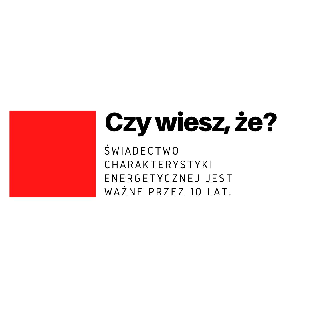 świadectwo charakterystyki energetycznej Siemianowice Śląskie lokal użytkowy