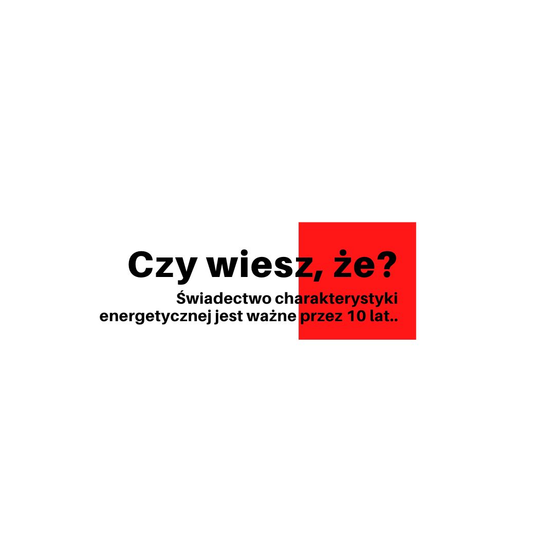 świadectwo charakterystyki energetycznej Żory lokal użytkowy